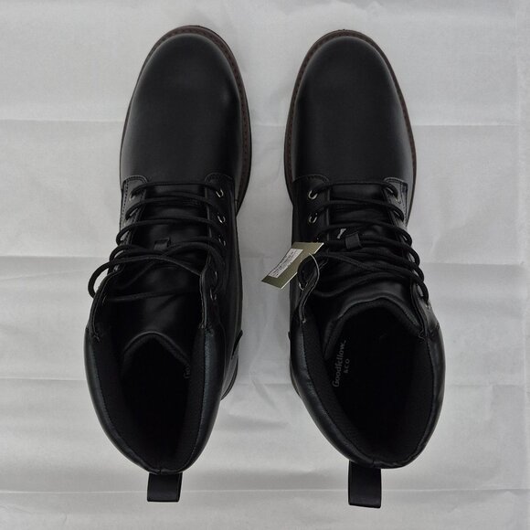 Men's Jeffrey Combat Suede Boots - Goodfellow & Co™ Black Size 13 - NWT - Picture 6 of 8